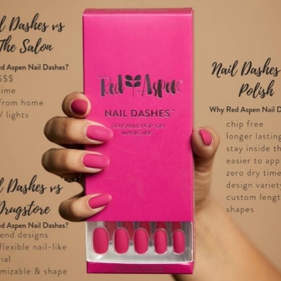 NWT Red Aspen Nail Dashes "Clancy Blue" - Picture 5 of 6